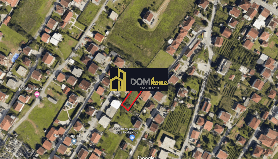 Plac 763m2, Donja Gorica